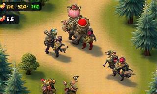 Mobile Strategy Wars game screenshot